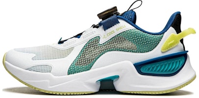 (Youth) Li-Ning Dragon Jump V2 'White Green Yellow' YKCU046-3 (Youth) Li-Ning Dragon Jump V2 'White Green Yellow' YKCU046-3