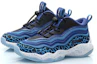 Lookbook (Youth) Li-Ning Dunk Expert Mid 'Black Blue' YKBP086-7