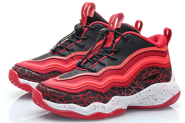 (JR) 李寧 ダンクエキスパートMid 黒赤 YKBP086-1 Lookbook (JR) 李寧 ダンクエキスパートMid 黒赤 YKBP086-1