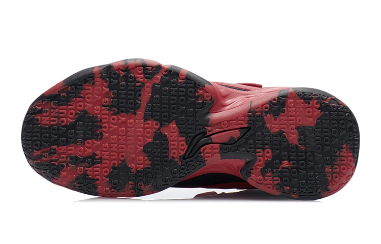 Purchase (Youth) Li-Ning Falcon Mid-Top Basketball Shoes 'Red Black' YKBQ032-5