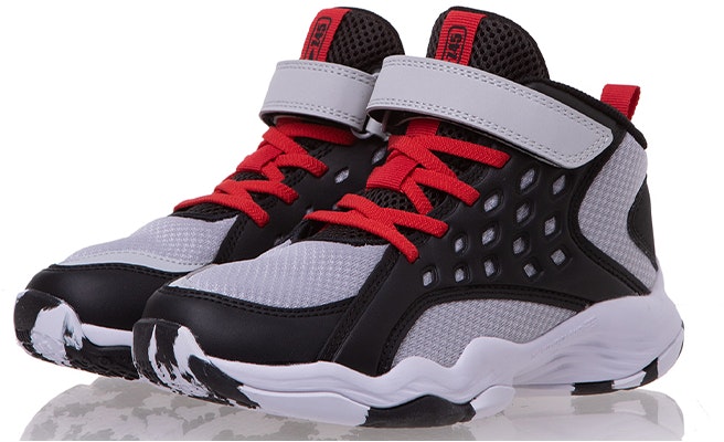 (Youth) Li-Ning Falcon Mid 'Grey' YKBQ032-7 Lookbook (Youth) Li-Ning Falcon Mid 'Grey' YKBQ032-7