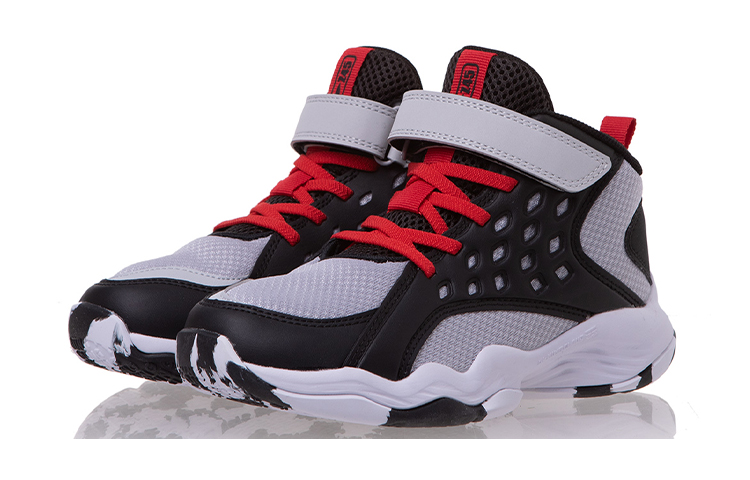 Lookbook (Youth) Li-Ning Falcon Mid 'Grey' YKBQ032-7
