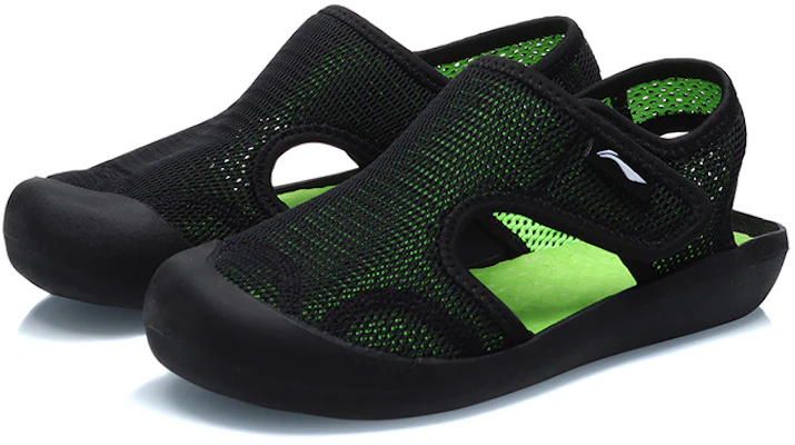 (JR) Li-Ning Fashion Casual Sandalen ''Zwart Groen'' YKUQ058-9 Lookbook (JR) Li-Ning Fashion Casual Sandalen ''Zwart Groen'' YKUQ058-9