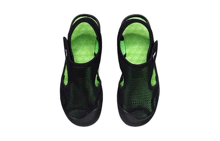Shop (JR) Li-Ning Fashion Casual Sandalen ''Zwart Groen'' YKUQ058-9