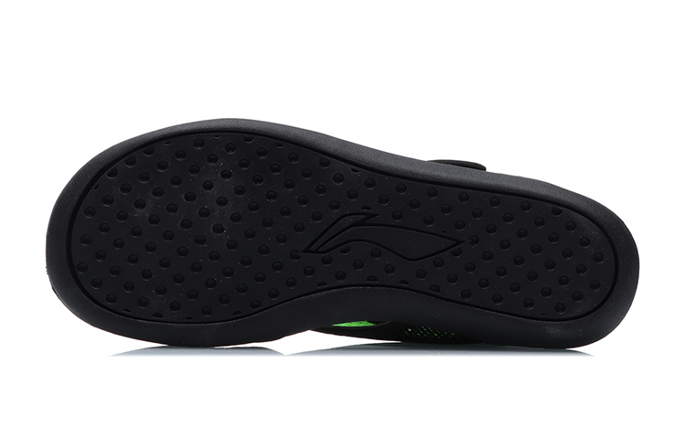 Purchase (JR) Li-Ning Fashion Casual Sandalen ''Zwart Groen'' YKUQ058-9