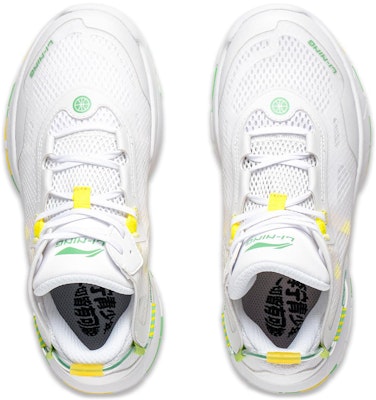 (Youth) Li-Ning Fengying 2023 'White Yellow Green' YKBT060-3 Lookbook (Youth) Li-Ning Fengying 2023 'White Yellow Green' YKBT060-3