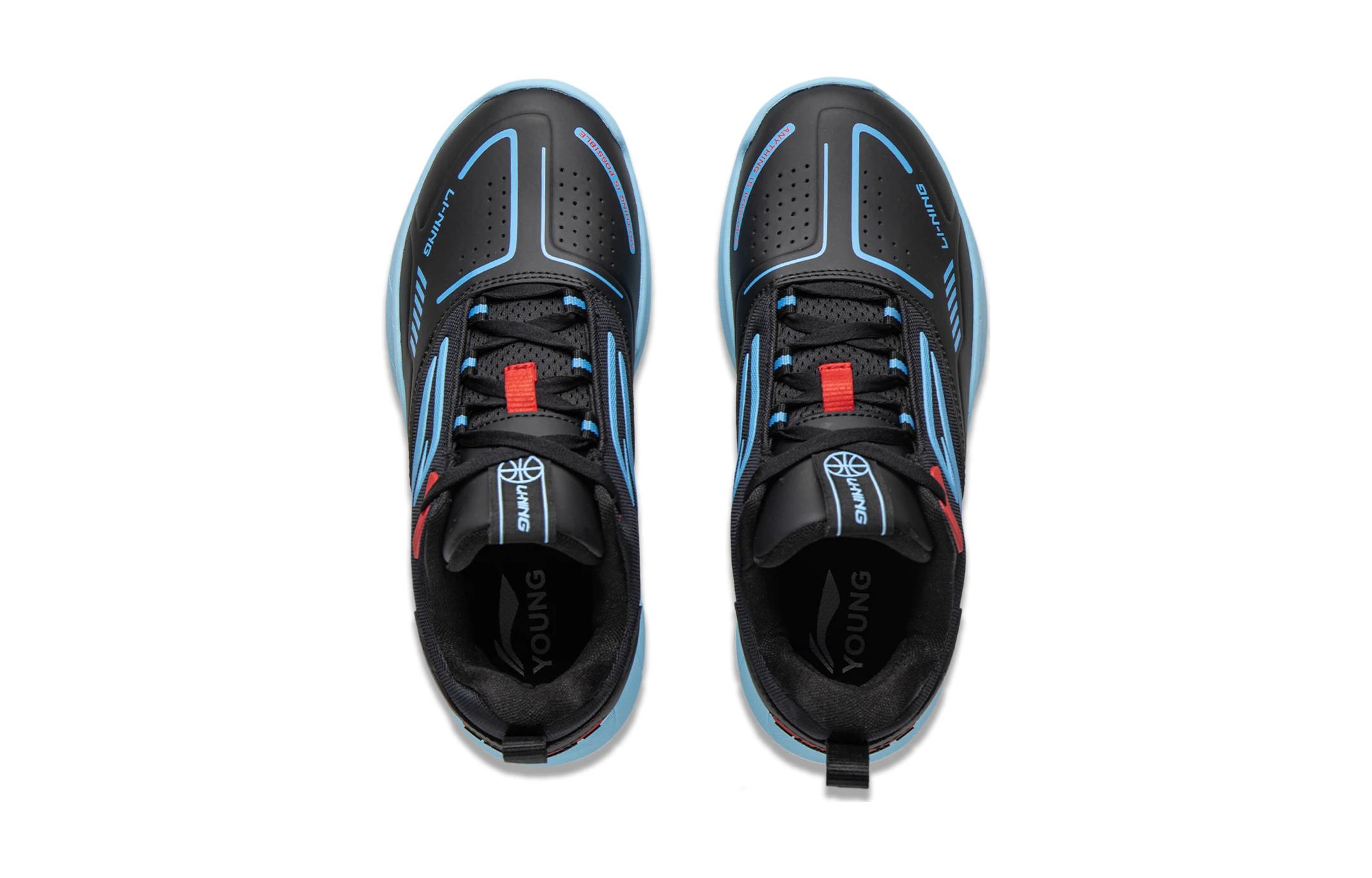 Shop (Youth) Li-Ning Fengying V1 'Black Blue' YKBT082-5