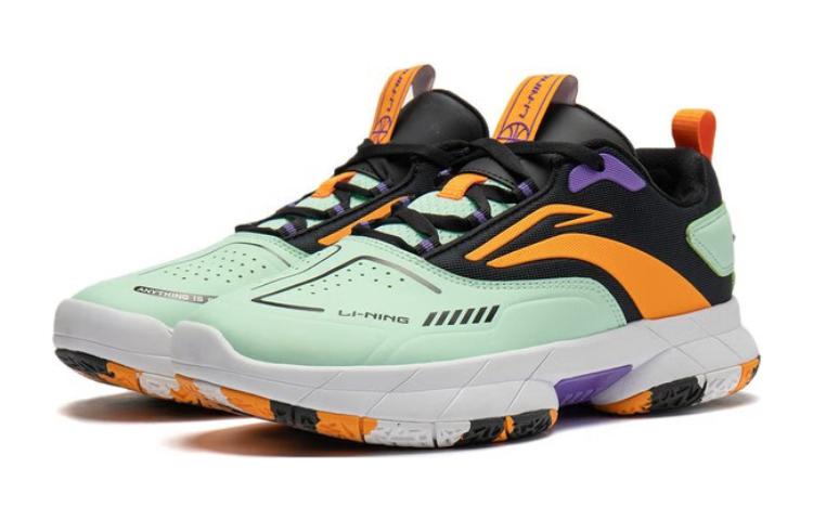 Lookbook (Youth) Li-Ning Fengying V1 'Green Yellow Purple' YKBT082-1