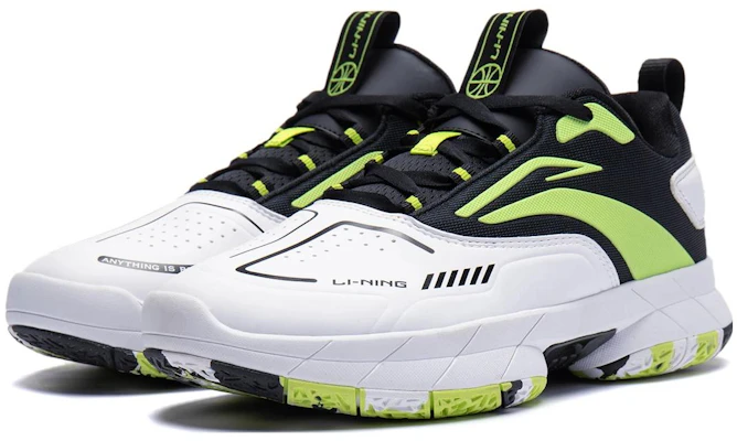 (Youth) Li-Ning Fengying V1 'White Neon Green' YKBT082-3 Lookbook (Youth) Li-Ning Fengying V1 'White Neon Green' YKBT082-3