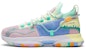 (JR) Li-Ning Flash 6 'Merah Hijau High-Top' Bola Keranjang YKBR024-3