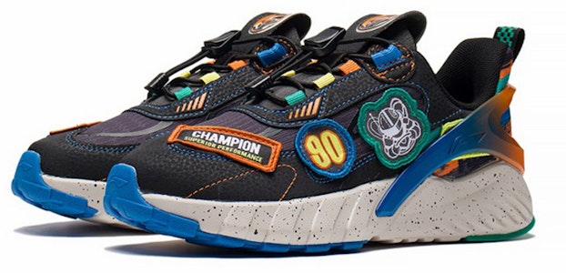 (JR) Li-Ning Flash 'Kelabu Hitam' YKCS104-7 Lookbook (JR) Li-Ning Flash 'Kelabu Hitam' YKCS104-7