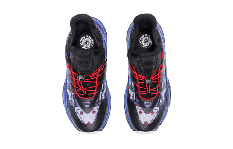 Shop (Youth) Li-Ning Fly Falcon 'Black Purple Red' YKBQ036-3