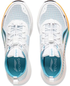 (JR) 李寧フライングイーグル2.0 白/水色 YKFU014-5 Shop (JR) 李寧フライングイーグル2.0 白/水色 YKFU014-5