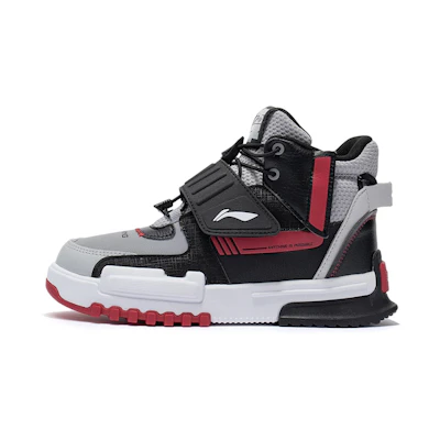 (Youth) Li-Ning High-Top 'Untamed Black Grey'