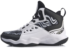 (Youth) Li-Ning High-Top Basketball 'Black White' YKBQ022-1 (Youth) Li-Ning High-Top Basketball 'Black White' YKBQ022-1