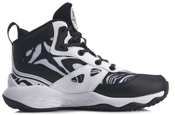 (JR) Li-Ning High-Top Bola Keranjang 'Hitam Putih' YKBQ022-1 Order (JR) Li-Ning High-Top Bola Keranjang 'Hitam Putih' YKBQ022-1