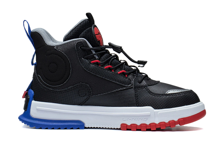 Order (JR) Li-Ning Kasut High-Top Kasual 'Reflective Black' YKCS144-11