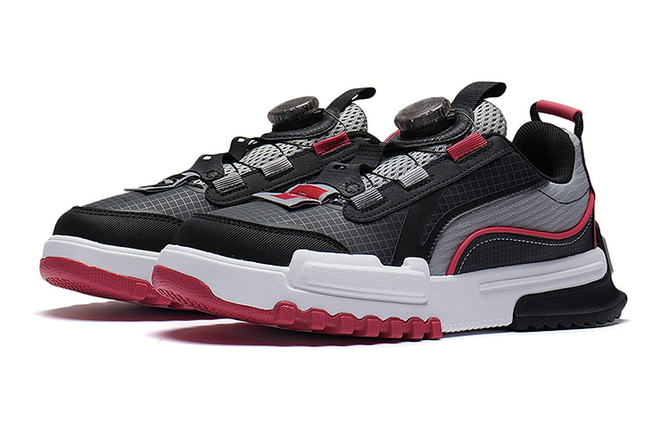 Lookbook (Youth) Li-Ning Journey 2.0 Low 'Black Grey' YKCS108-15