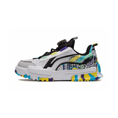 (Youth) Li-Ning Journey 2.0 Low 'White Black Camo'