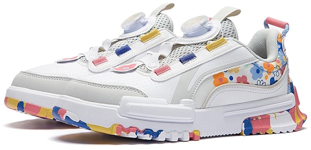 (JR) 李宁 Journey 2.0 低帮 '白色彩虹' YKCS108-12 Shop (JR) 李宁 Journey 2.0 低帮 '白色彩虹' YKCS108-12