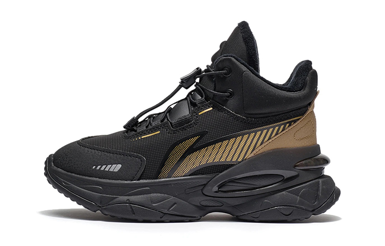 (Youth) Li-Ning Junior Chiyung High 'Reflective Black Velvet' YKCR188-35