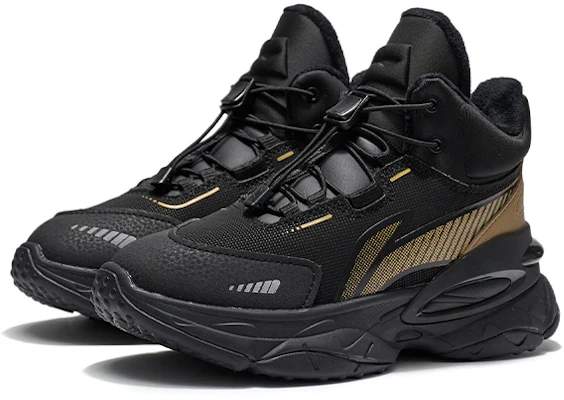 (Youth) Li-Ning Junior Chiyung High 'Reflective Black Velvet' YKCR188-35 Lookbook (Youth) Li-Ning Junior Chiyung High 'Reflective Black Velvet' YKCR188-35