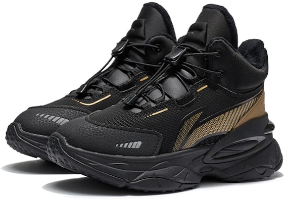 (JR) 리닝 주니어 치융 하이 '벨벳 블랙 리플렉티브' (Li-Ning Junior Chiyung High 'Velvet Black Reflective') YKCR188-35 Lookbook (JR) 리닝 주니어 치융 하이 '벨벳 블랙 리플렉티브' (Li-Ning Junior Chiyung High 'Velvet Black Reflective') YKCR188-35