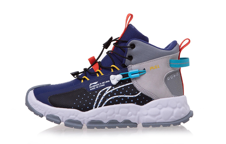 (Youth) Li-Ning Junior DynaRock 'Black Blue' YKER002-17