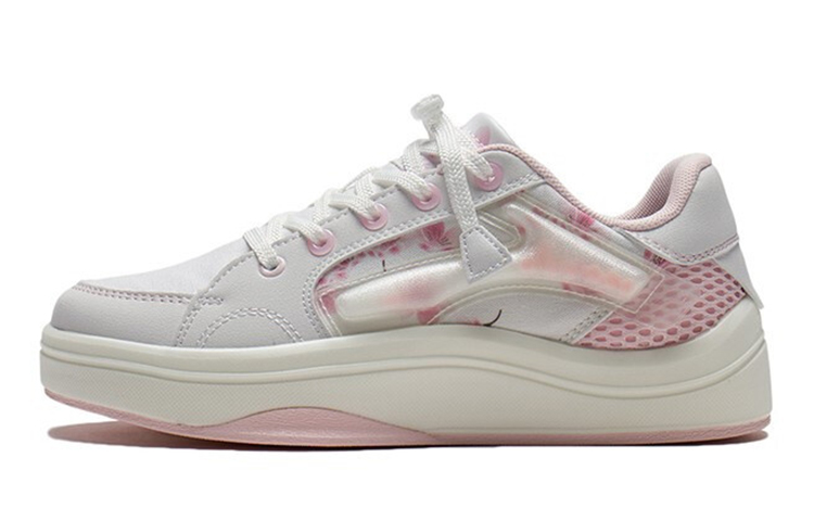 (Youth) Li-Ning Junior Shadow Running Low 'White Pink'