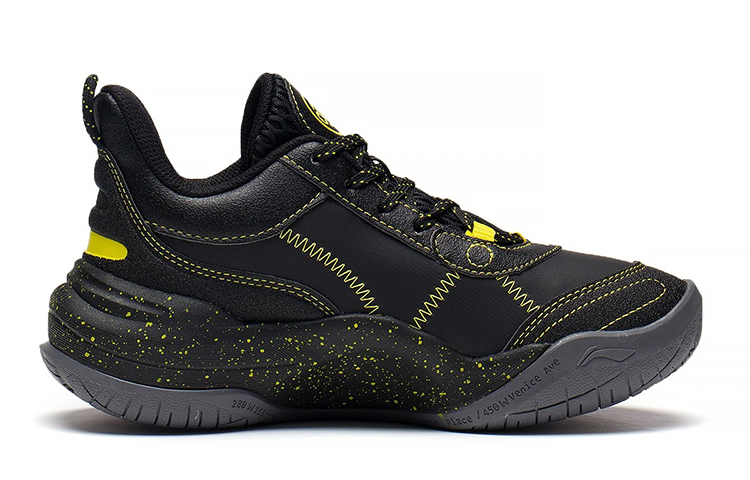 Order (Youth) Li-Ning Lei-Rim Low 'Black Yellow' YKBS056-15