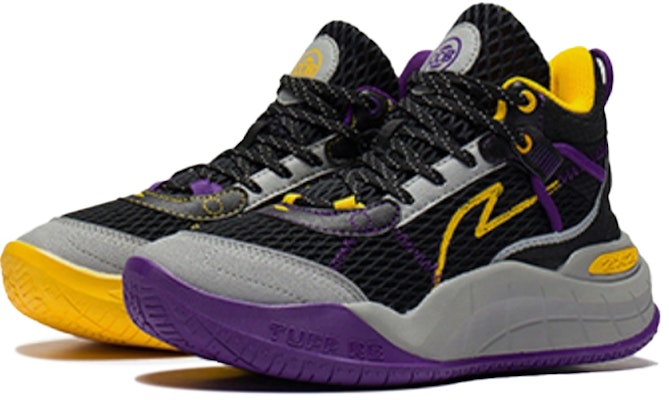 (Youth) Li-Ning Lei-Rim Mid 'Black Purple Yellow' YKBS054-1 Lookbook (Youth) Li-Ning Lei-Rim Mid 'Black Purple Yellow' YKBS054-1
