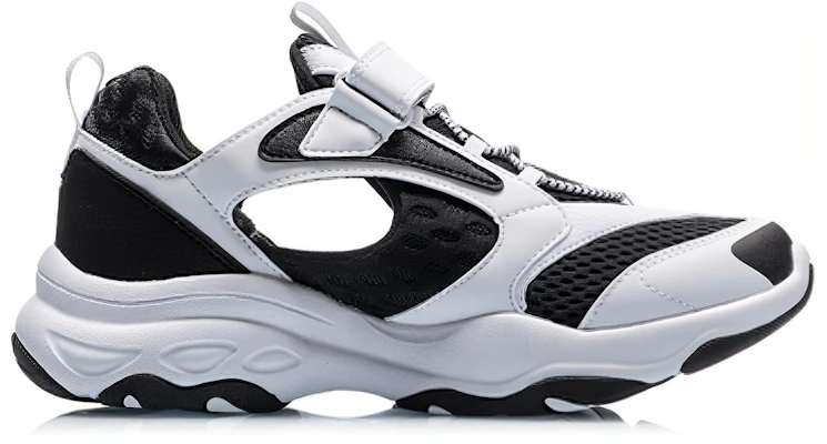 (JR) Sandales Li-Ning Lifestyle ''Noir Blanc'' ''Enfance Ludique'' YKCQ076-1 Order (JR) Sandales Li-Ning Lifestyle ''Noir Blanc'' ''Enfance Ludique'' YKCQ076-1