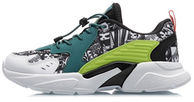 (Youth) Li-Ning Lifestyle Series 'Black Yellow Green' YKCQ166-7 (Youth) Li-Ning Lifestyle Series 'Black Yellow Green' YKCQ166-7