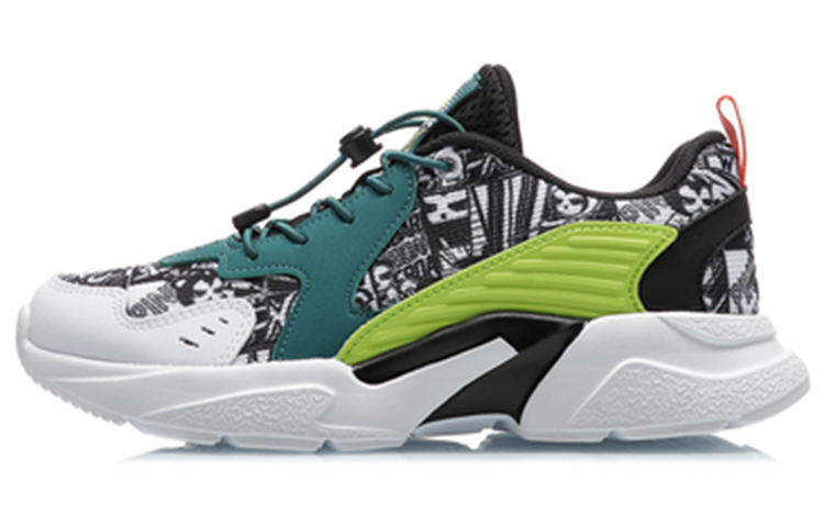 (Youth) Li-Ning Lifestyle Series 'Black Yellow Green' YKCQ166-7