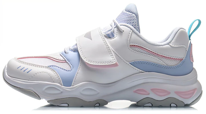 (Youth) Li-Ning Lifestyle Series 'White Blue Pink' YKCQ114-2 Buy (Youth) Li-Ning Lifestyle Series 'White Blue Pink' YKCQ114-2