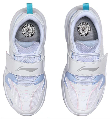 (Youth) Li-Ning Lifestyle Series 'White Blue Pink' YKCQ114-2 Shop (Youth) Li-Ning Lifestyle Series 'White Blue Pink' YKCQ114-2
