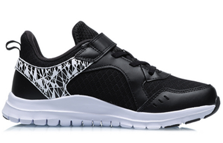 Order (Youth) Li-Ning Lightweight Falcon Running Shoes 'Black White' YKFQ052-1