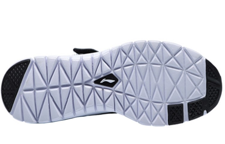 Purchase (Youth) Li-Ning Lightweight Falcon Running Shoes 'Black White' YKFQ052-1