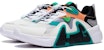 (JR) Li-Ning LN 90 'Putih Hitam Hijau Oren' Sneakers YKCT072-1