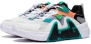 Lookbook (JR) Li-Ning LN 90 'Putih Hitam Hijau Oren' Sneakers YKCT072-1