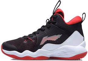 (Youth) Li-Ning LiRen 2 Mid 'Black Red' YKBQ068-1 (Youth) Li-Ning LiRen 2 Mid 'Black Red' YKBQ068-1