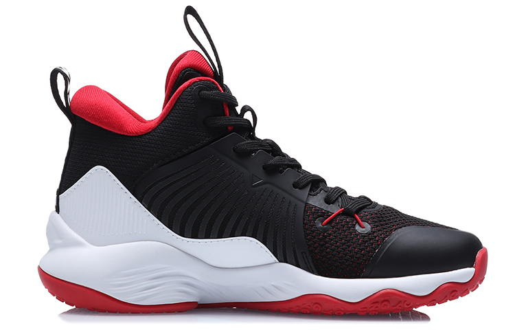 Order (Youth) Li-Ning LiRen 2 Mid 'Black Red' YKBQ068-1