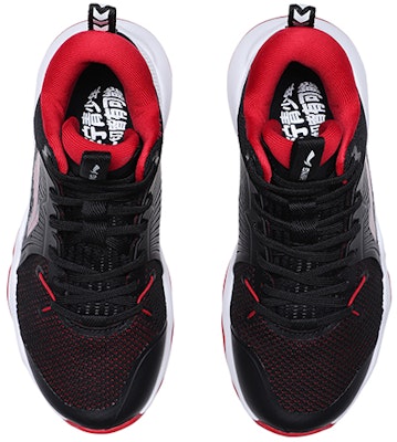 (JR) Li-Ning LiRen 2 Mid 'Hitam Merah' YKBQ068-1 Shop (JR) Li-Ning LiRen 2 Mid 'Hitam Merah' YKBQ068-1