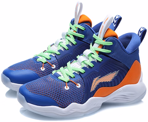 (Youth) Li-Ning LiRen 2 Mid 'Blue Orange' YKBQ068-3 Lookbook (Youth) Li-Ning LiRen 2 Mid 'Blue Orange' YKBQ068-3