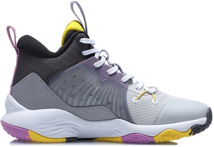 (JR) Li-Ning LiRen 2 Mid 'Kelabu Kuning Ungu' YKBQ068-7 Order (JR) Li-Ning LiRen 2 Mid 'Kelabu Kuning Ungu' YKBQ068-7