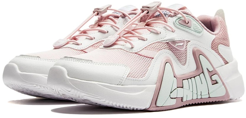 (Youth) Li-Ning LN 90 Fly V3 'White Pink' YKCU066-2 Lookbook (Youth) Li-Ning LN 90 Fly V3 'White Pink' YKCU066-2