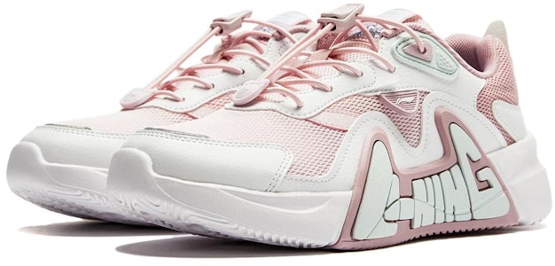 (JR) Li-Ning LN 90 Fly V3 'Putih Merah Muda' YKCU066-2 Sizing (JR) Li-Ning LN 90 Fly V3 'Putih Merah Muda' YKCU066-2