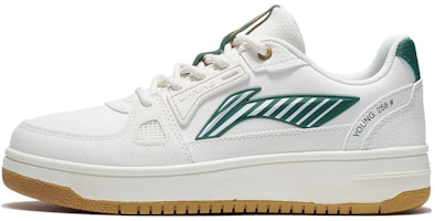 (Youth) Li-Ning Low-Top Skate Shoes 'White Green' YKCS096-3 (Youth) Li-Ning Low-Top Skate Shoes 'White Green' YKCS096-3