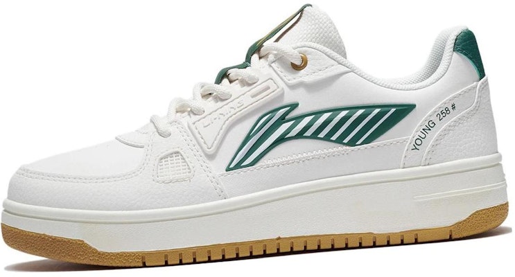 (JR) Sepatu Skate Li-Ning Low-Top 'Putih Hijau' YKCS096-3 Order (JR) Sepatu Skate Li-Ning Low-Top 'Putih Hijau' YKCS096-3