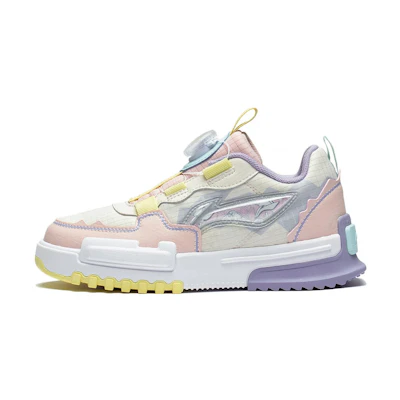 (Youth) Li-Ning Low 'Grey Pink Purple'